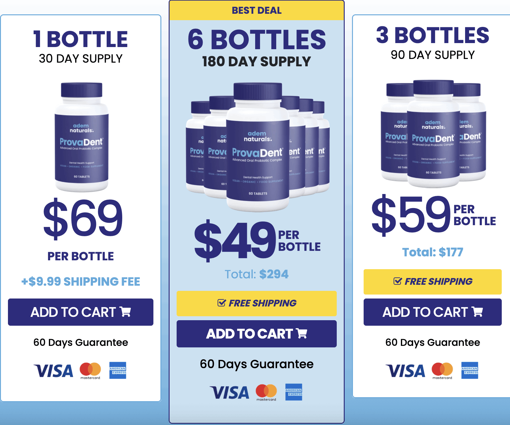 ProvaDent-pricing